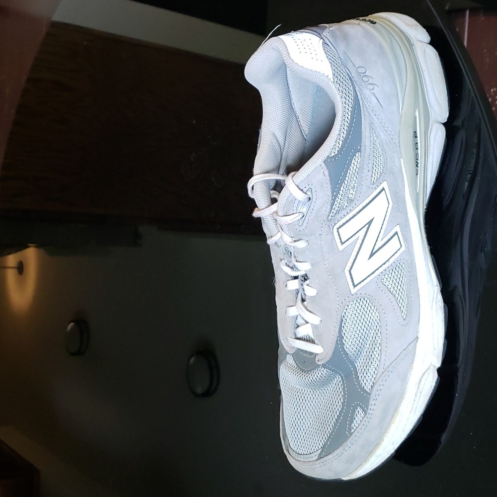 New Balance 990 Heritage collection.MadeinUSA.Men's sz.12.  gray suede Pre-owned